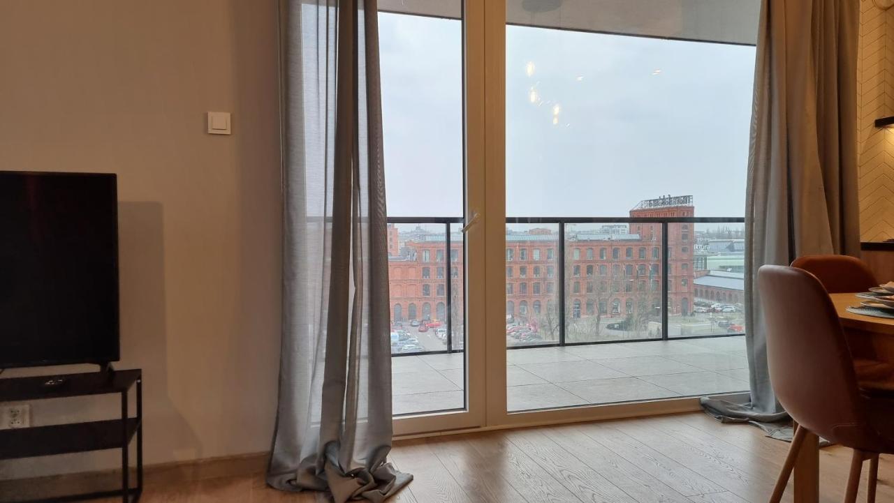 Apartament Drewnowska Lodź Bagian luar foto